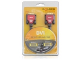 Cavo video DVI 24+1 Delock 3 m maschio / maschio